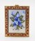 Ceramic Blue Bonnet Flower Wall Plaque, Texas Flower, Texas Home Decor, Spring Decor, Gift for Mom